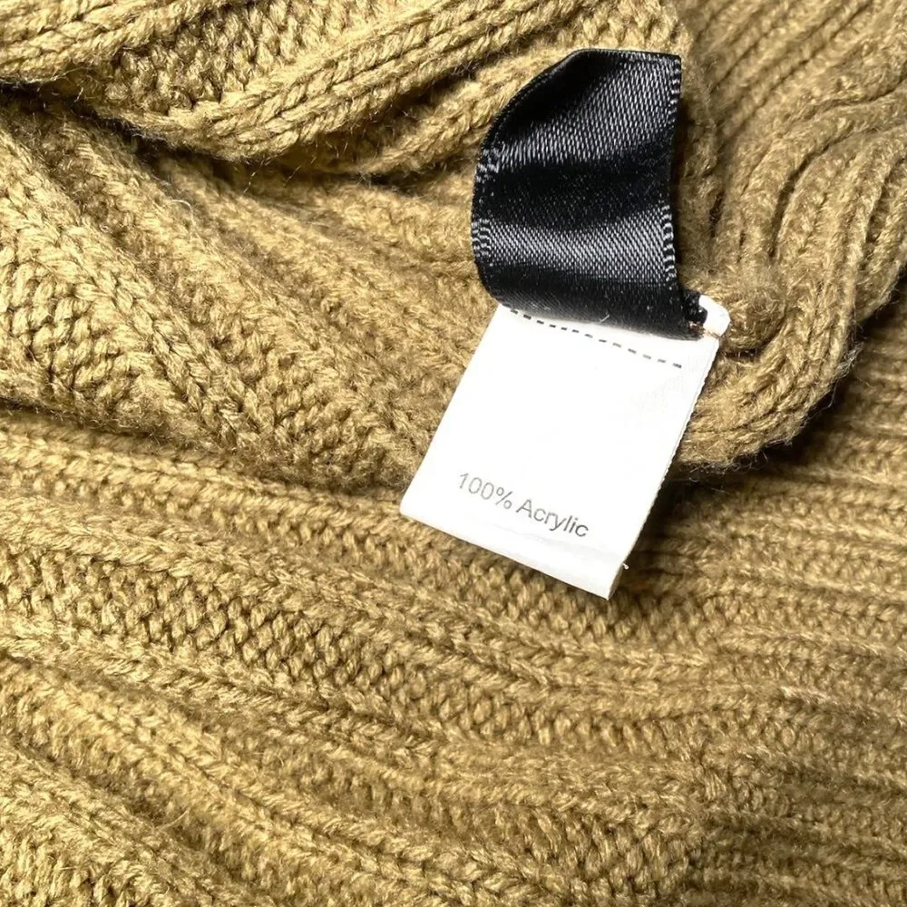 SHEIN Drop Shoulder O-Ring Quarter Zip Sweater size M Fall Winter - Picture 10 of 12